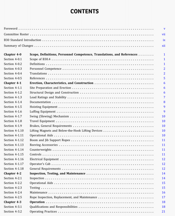 ASME B30.4:2020 pdf free download