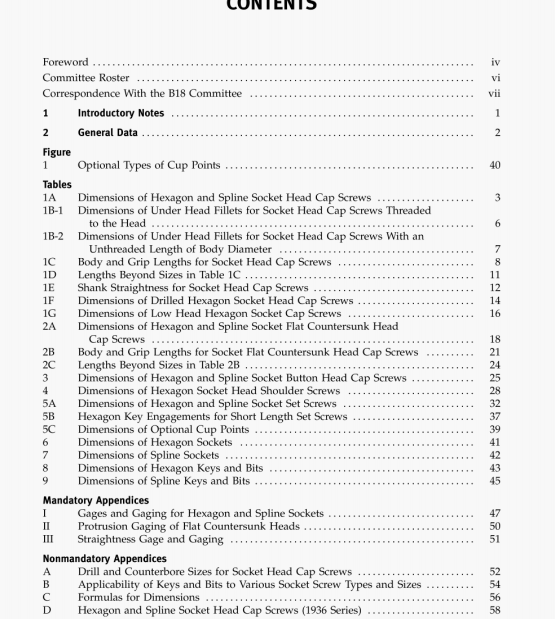 ASME B18.3:2003 pdf free download