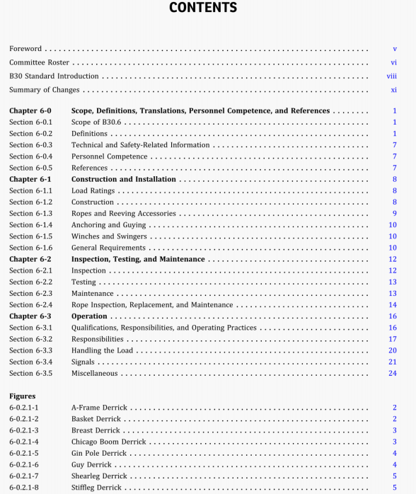 ASME B30.6:2020 pdf free download