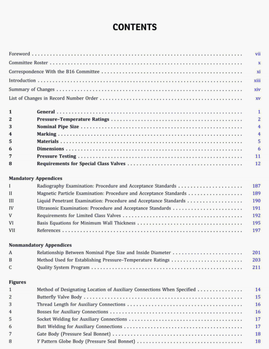 ASME B16.34:2020 pdf free download