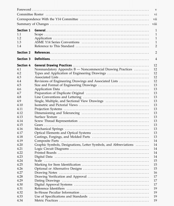 ASME Y14.100:2017 pdf free download