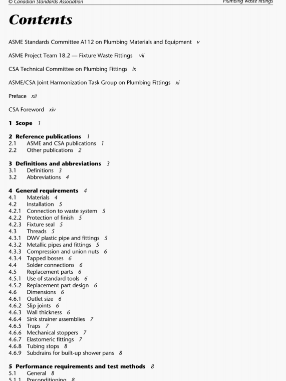 ASME A112.18.2:2005 pdf free download