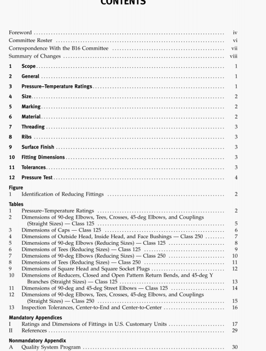 ASME B16.15:2011 pdf free download