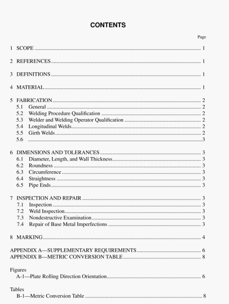 API SPEC 2B:2001 pdf download