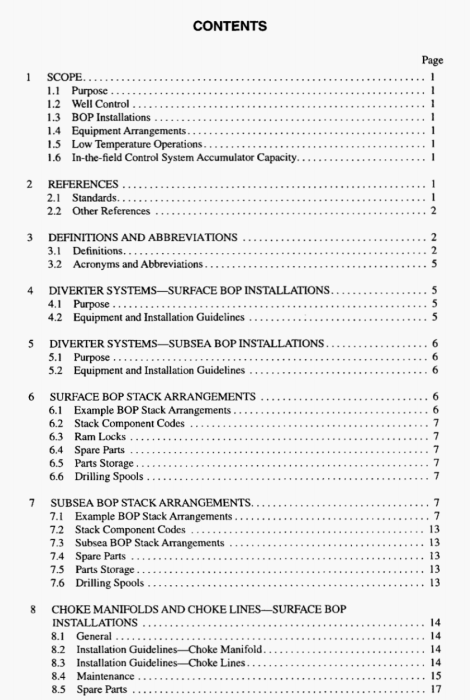 API RP 53:1997 pdf download