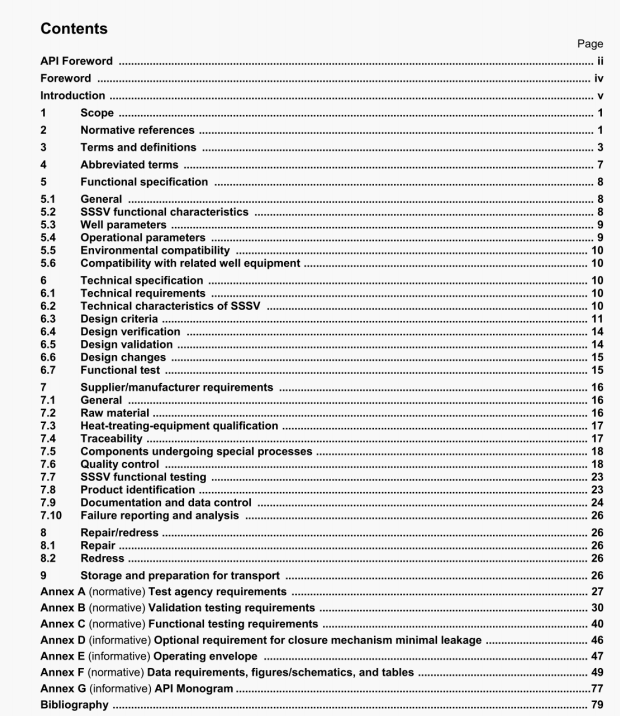 API SPEC 14A:2005 pdf download