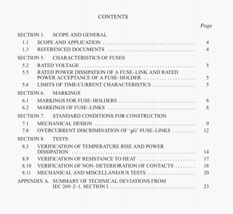 AS 2005.21.1:1990 pdf – Low voltage fuses-Fuses withenclosed fuse-links Part 21.1: Supplementary requirements for fuses for use byauthorized persons (fuses mainlyfor industrial application)— Standardized fuse systems—Fuses with fuse-links with bladecontacts