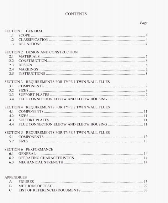 AS 4567:2005 pdf – Twin wall metal flues-Gas appliances