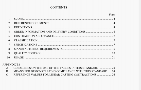 AS 4314:2005 pdf – Founding-Patterns, pattern equipmentand coreboxes for the production of sand moulds and sand cores