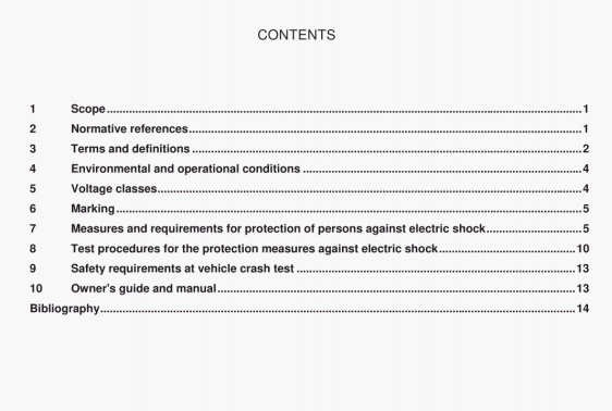 AS ISO 6469.3:2014 pdf – Electrically propelled road vehicles—Safety specifications Part 3: Protection of persons against electric shock
