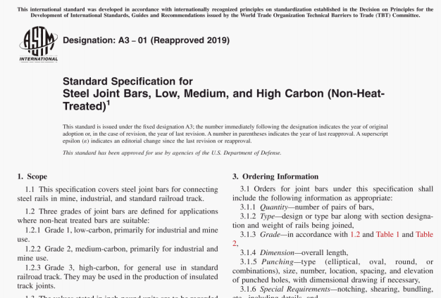 ASTM A3:19 pdf download