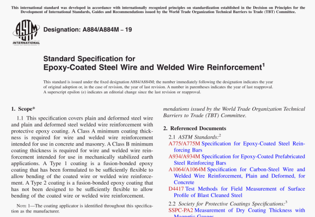 ASTM A884:19 pdf download
