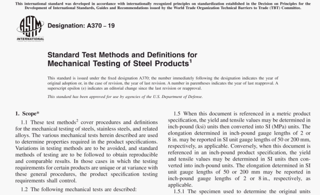 ASTM A370:19 pdf download