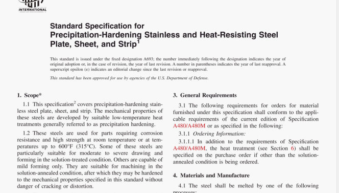 ASTM A693:16 pdf download