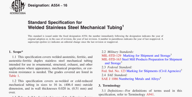 ASTM A554:16 pdf download