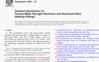 ASTM B361:16 pdf download