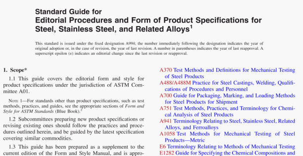 ASTM A994:16 pdf download