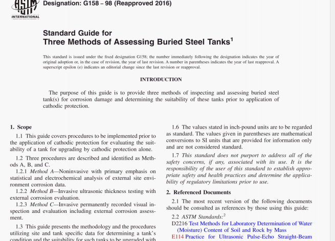 ASTM G158:16 pdf download