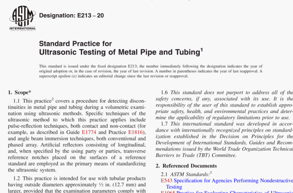 ASTM E213:20 pdf download