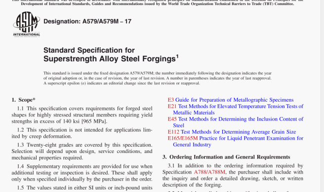 ASTM A579:17 pdf download