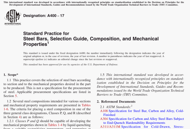 ASTM A400:17 pdf download