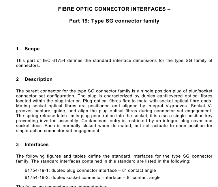 IEC 61754-19:2001 pdf free download