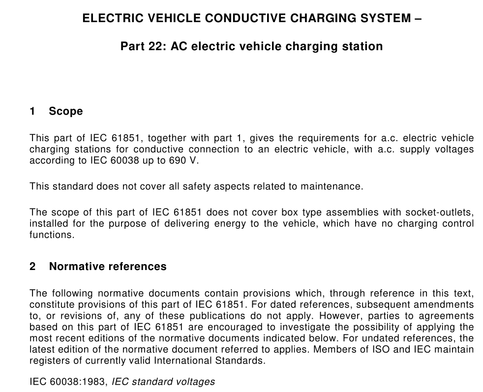 IEC 61851-22:2001 pdf free download