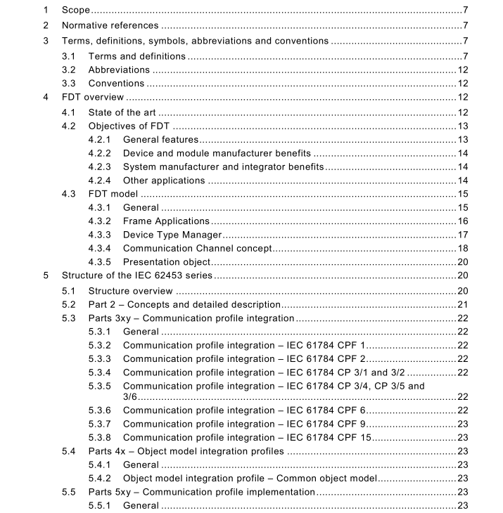 IEC 62453-1:2009 pdf free download